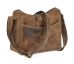 GreenBurry | Exkluzívna kabelka HoboBag, koža hnedá antická