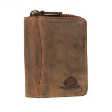 Mini pánska peňaženka GREENBURRY brúsená koža