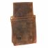 Kožené puzdro - držiak na čašnícku peňaženku GreenBurry vintage - z unikátnej brúsenej kože
