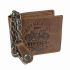 GreenBurry | Kožená peňaženka so 60 cm retiazkou GREENBURRY VINTAGE