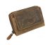 GREENBURRY EXTRA peňaženka z brúsenej kože GreenBurry 16 kariet