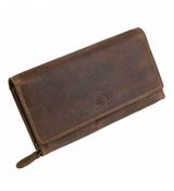 GREENBURRY | Dámska peňaženka kožená, veľký mincovník