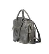 Kožená taška GreenBurry pre 15,6" NTB sivá kamenná