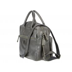 Kožená taška GreenBurry pre 15,6" NTB sivá kamenná