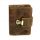 Peňaženka z brúsenej kože GreenBurry 1704-25 uzatváranie na kovovú pracku