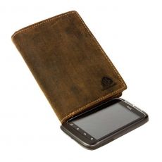 Peňaženka z brúsenej kože GreenBurry 1796A-25 prešitie po celom obvode peňaženky